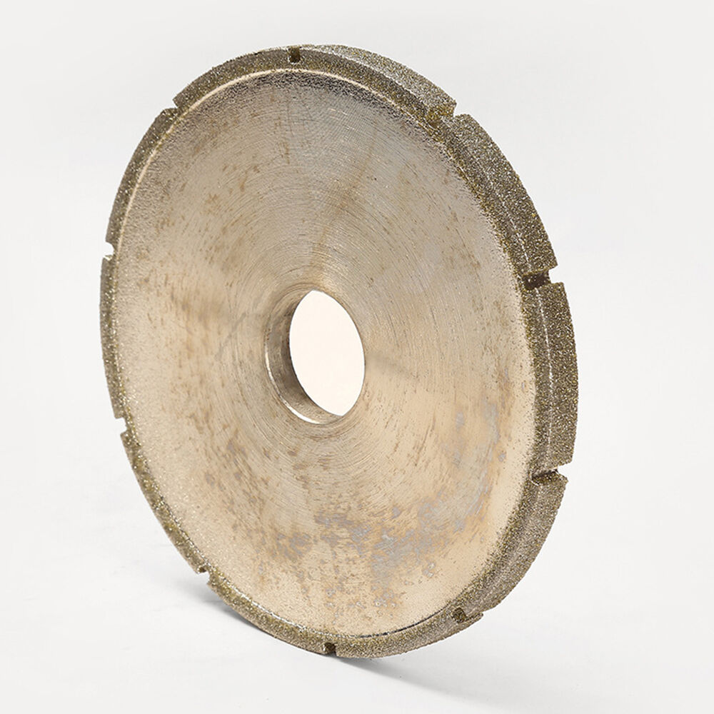 真空溶接グレインエッジプロファイルダイヤモンド研磨輪、中国真空溶接